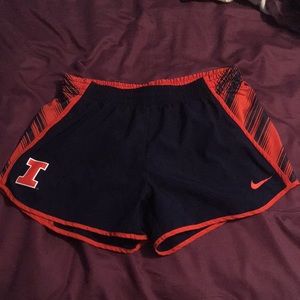 Nike Dri-Fit University of Illinois Running Shorts